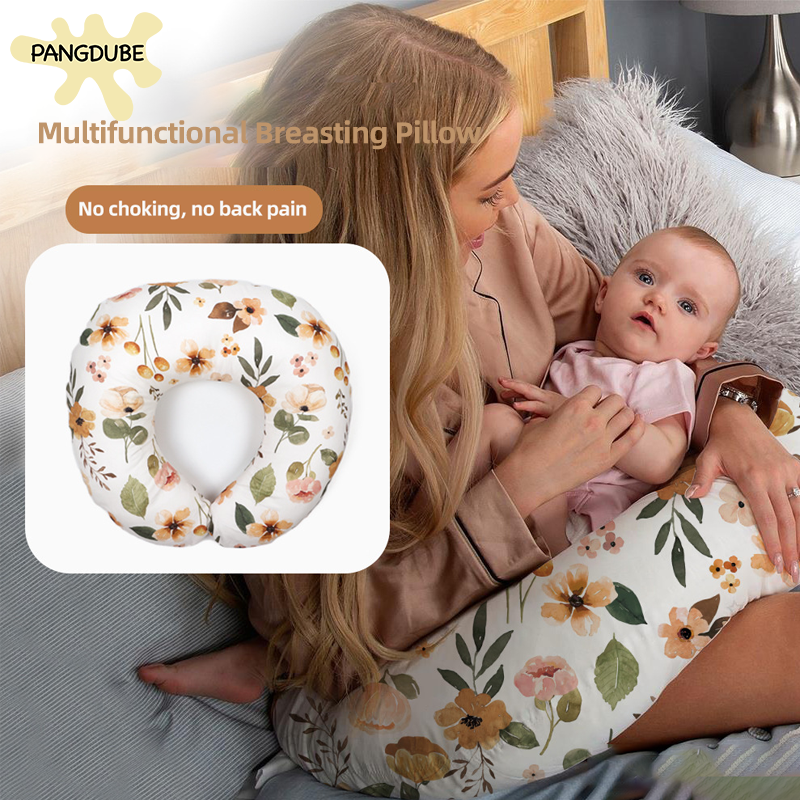 Nursing Pillow Breastfeeding - PANGDUBE Multifunctional Baby Breastfeeding Pillow Nursing