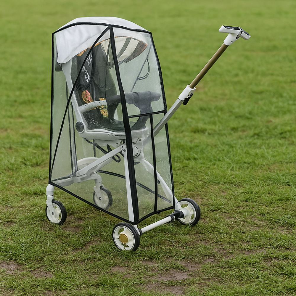 Stroller Rain Cover - Transparent Baby Strollers Rainproof Cover Waterproof