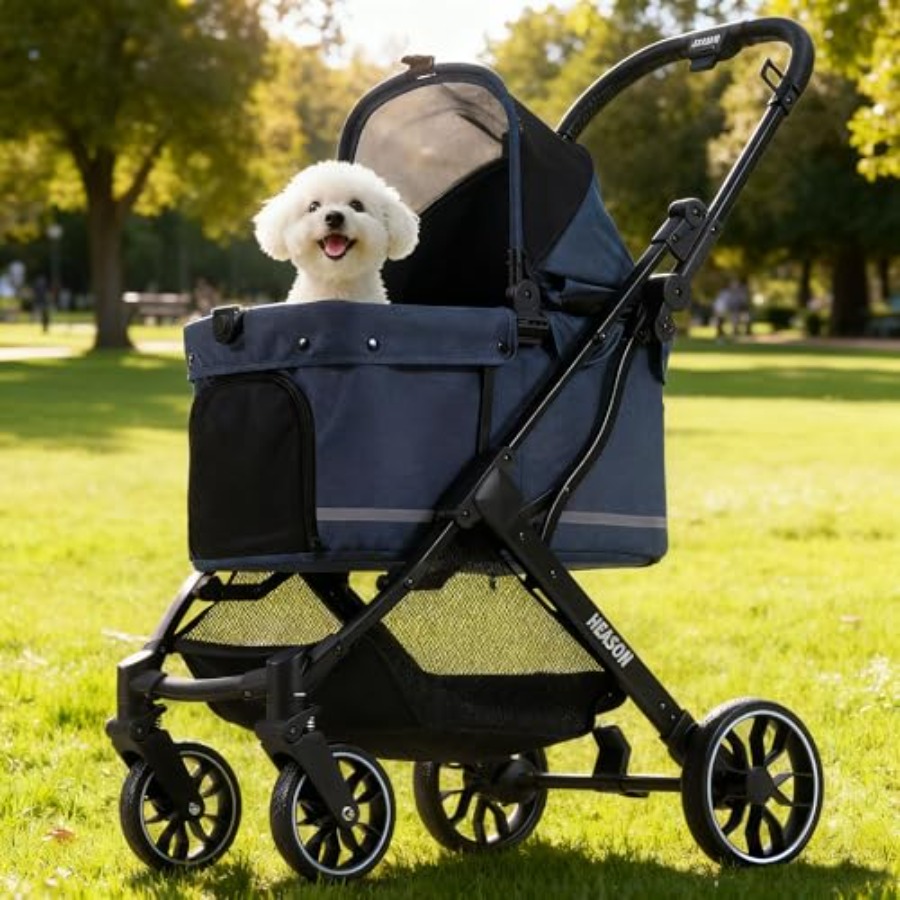 Stroller Rain Cover - Dog stroller for outdoor travel, heavy-duty