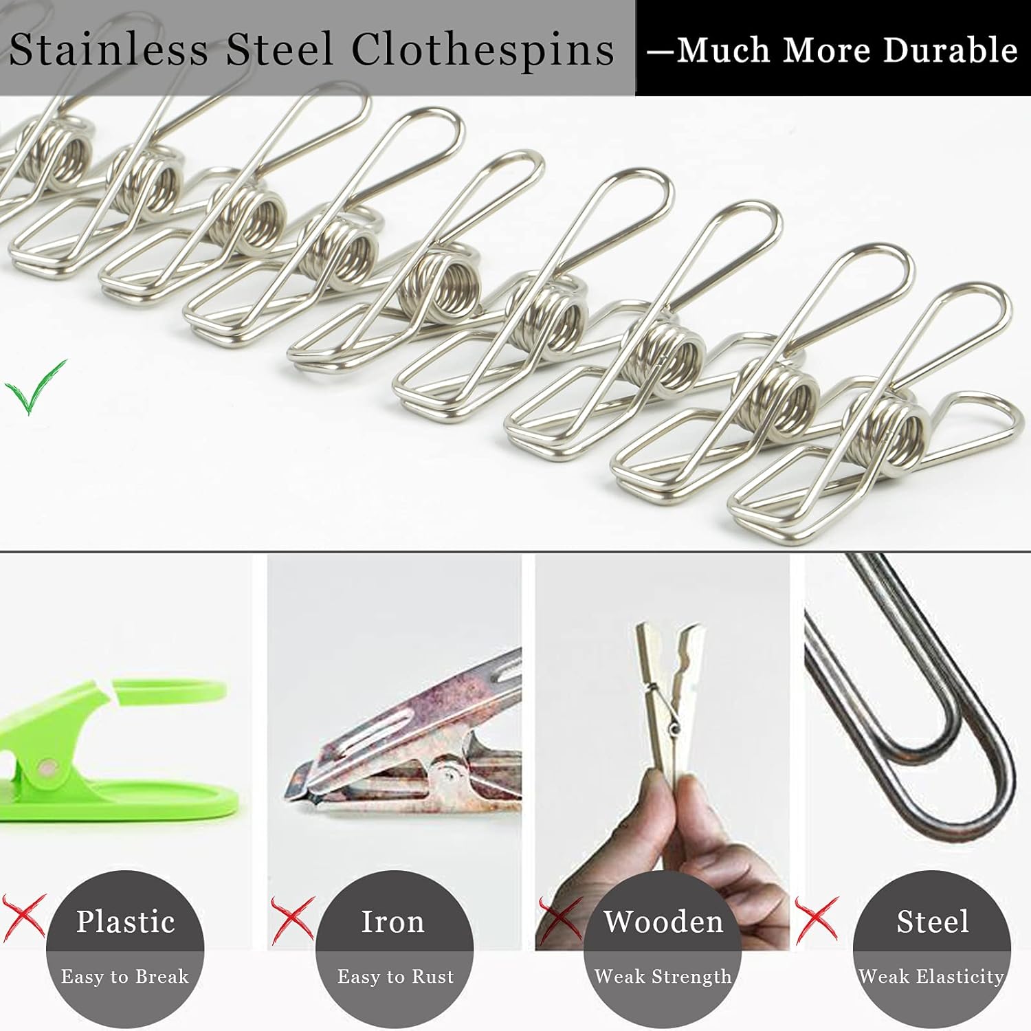 2 Pack Stainless Steel Laundry - Baby Products In 评论和价格