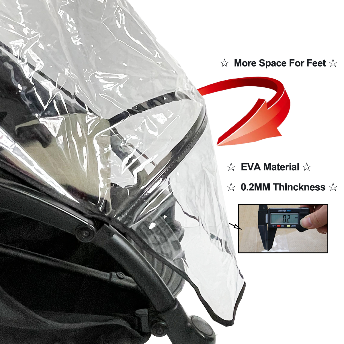 COLU KID® Baby Stroller Access - Stroller Rain Cover 评论和价格