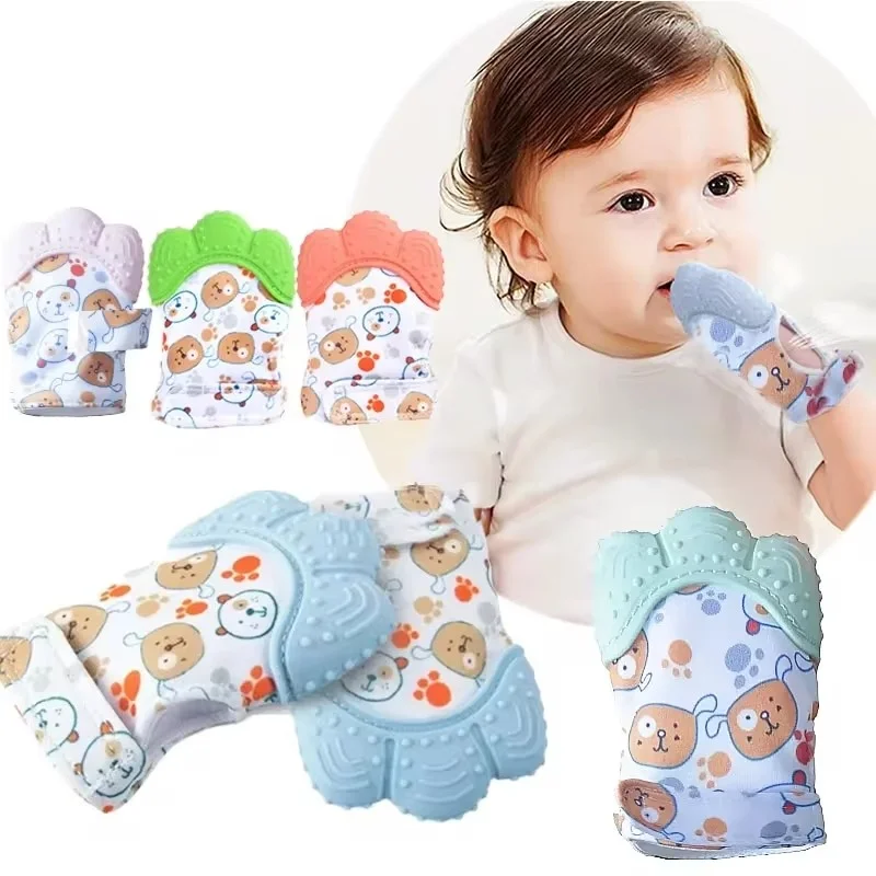Newborn Teething Silicone Mitt - Teething Mitten Baby 评论和价格