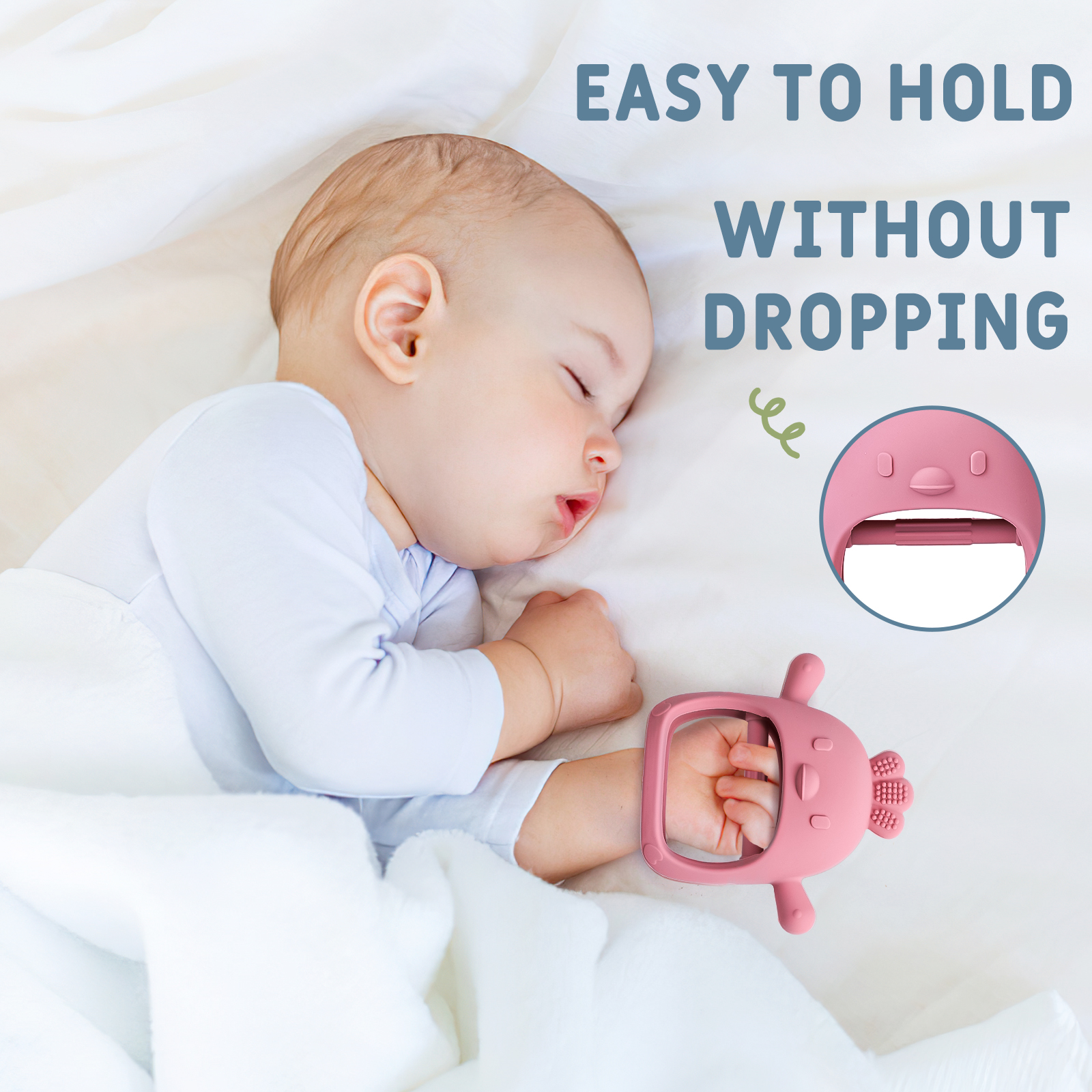 1PC Baby Teether Gloves Kids T - Teething Mitten Baby 评论和价格