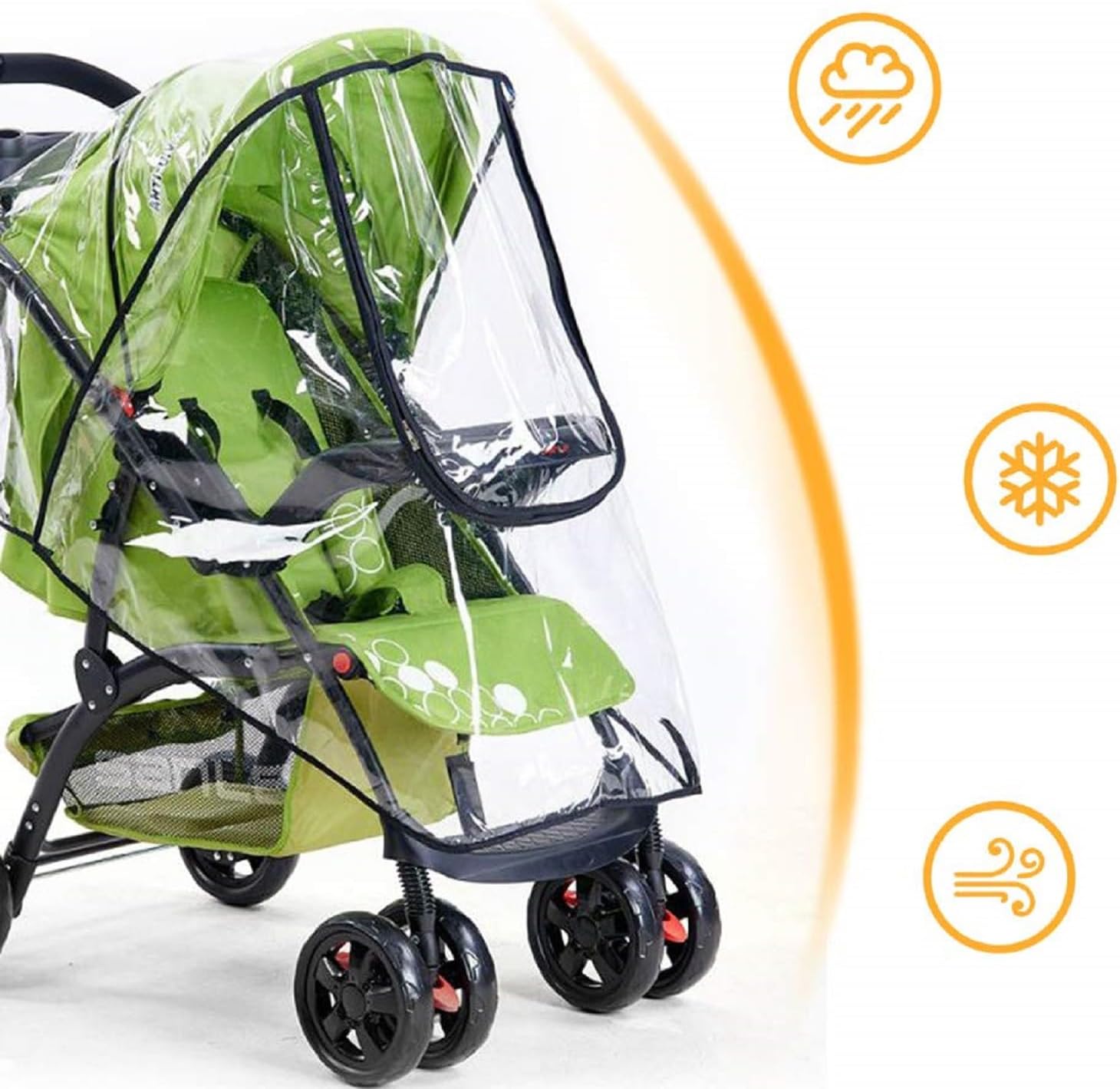 Baby Stroller Rain Cover, Univ - Stroller Rain Cover 评论和价格