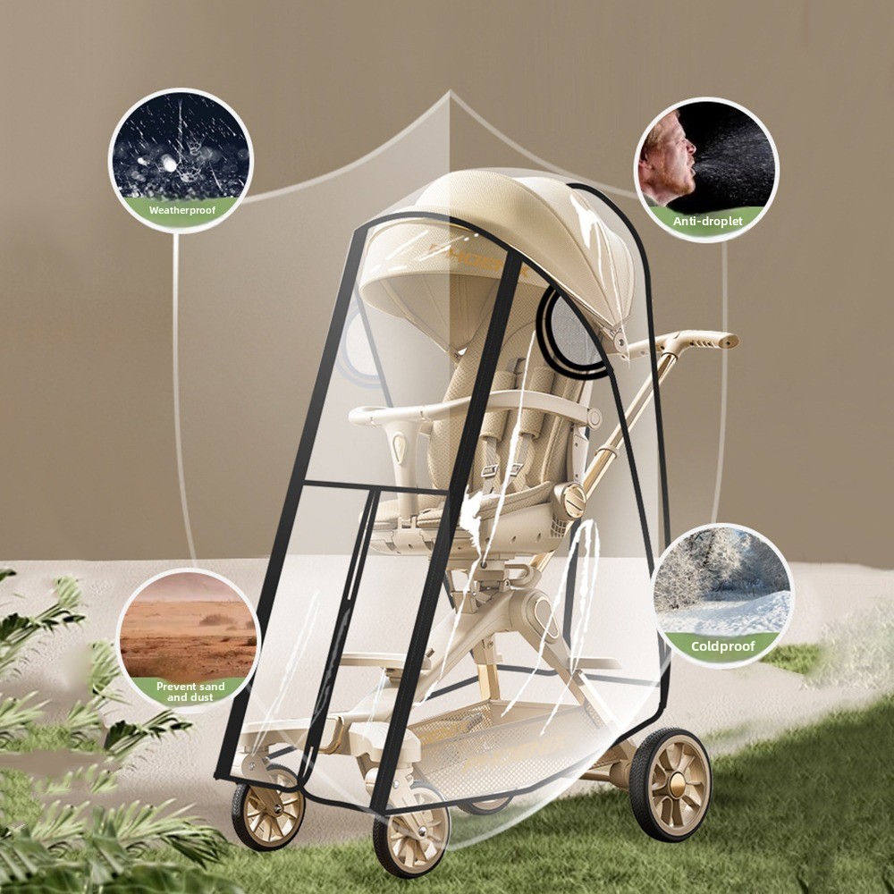 Transparent Baby Strollers Rai - Stroller Rain Cover 评论和价格