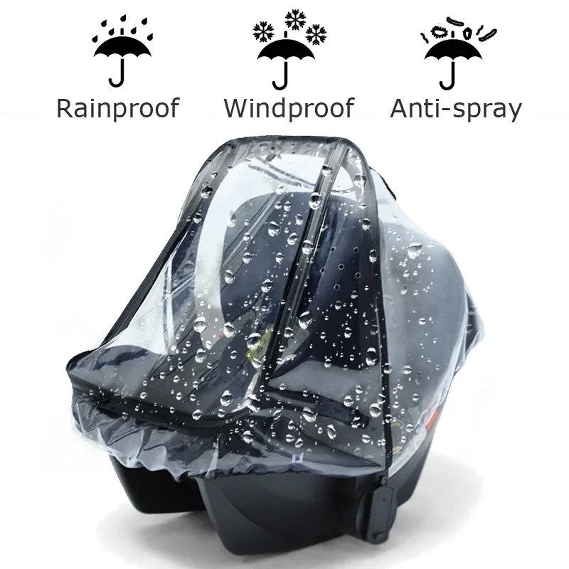 Baby Cart Basket Rain Cover Wi - Stroller Rain Cover 评论和价格