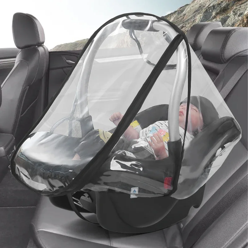 Baby Cart Basket Rain Cover Wi - Stroller Rain Cover 评论和价格
