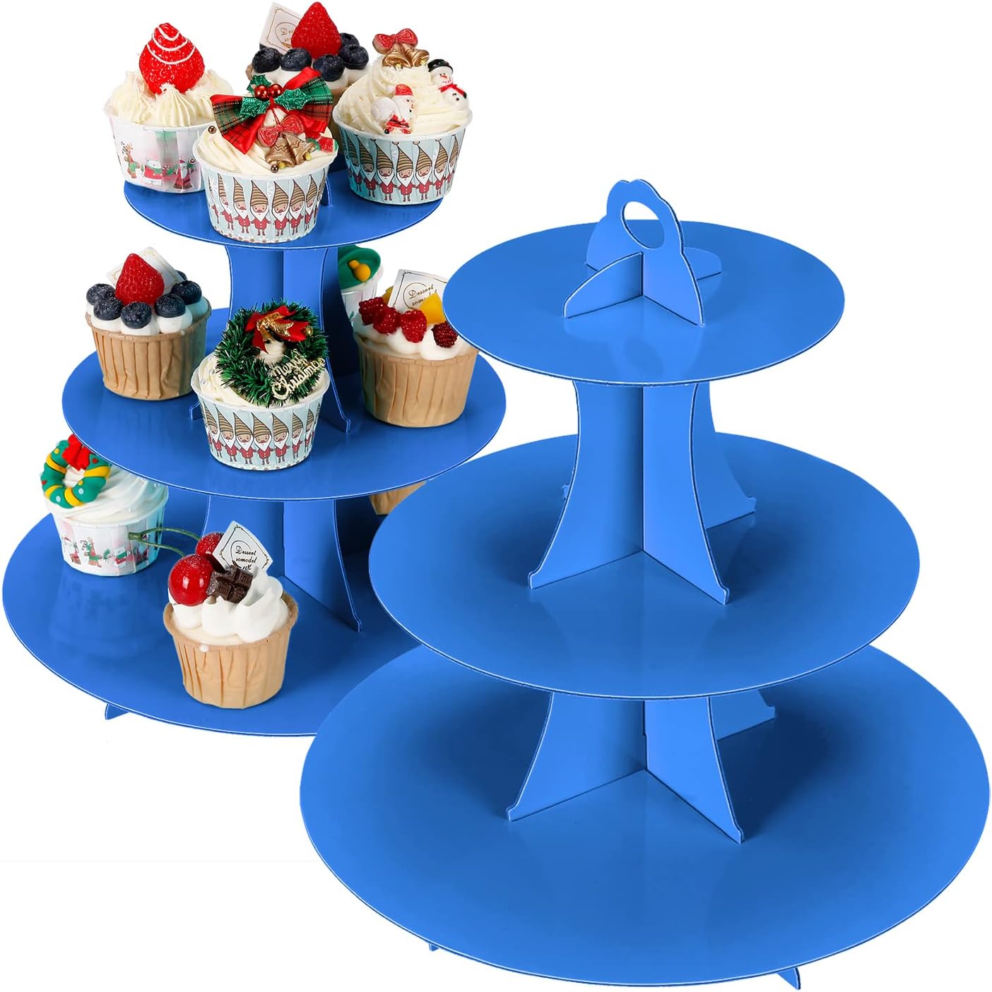 3-Tier Cupcake Stand, 2Pcs, St - Baby Products In 评论和价格