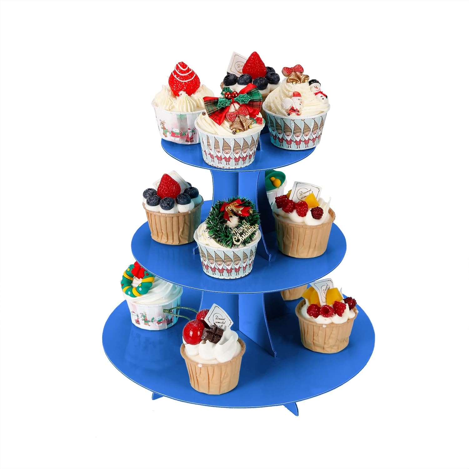 3-Tier Cupcake Stand, 2Pcs, St - Baby Products In 评论和价格