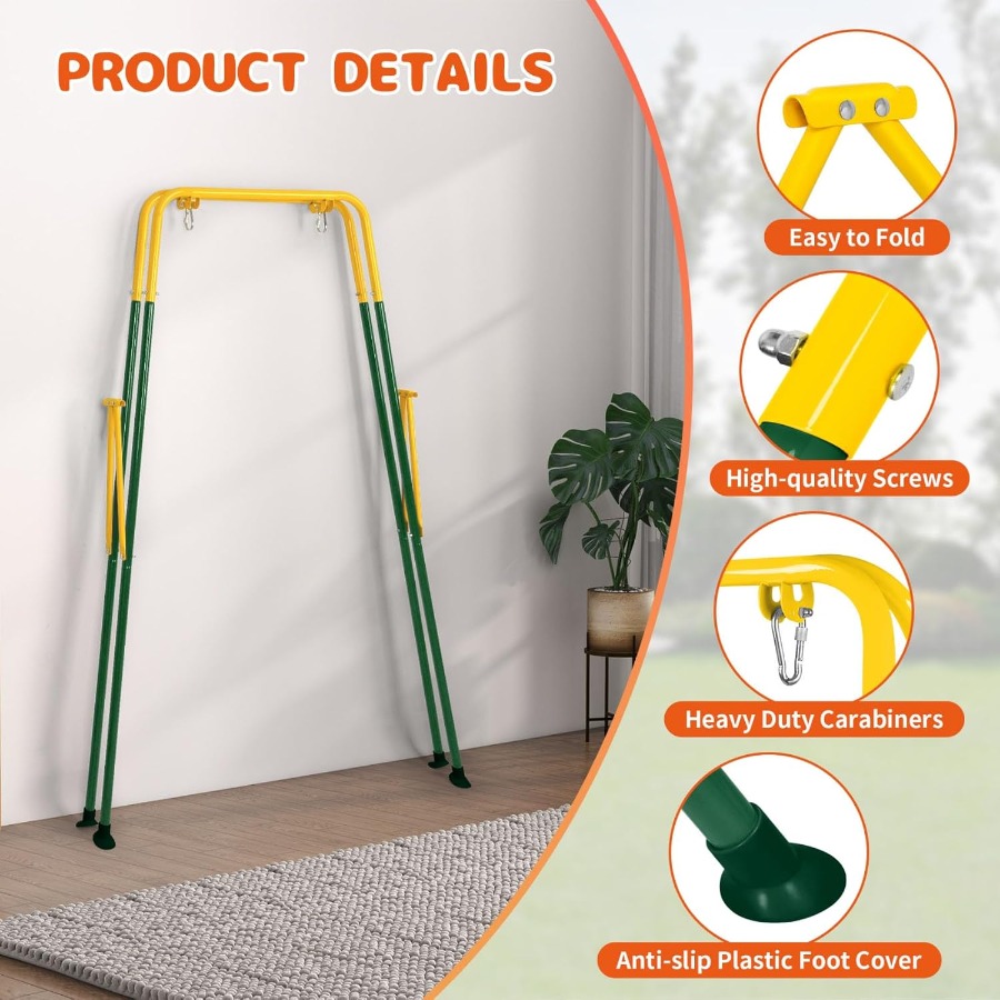Toddler Swing Set and Baby Jum - Baby Swing Bouncer 评论和价格