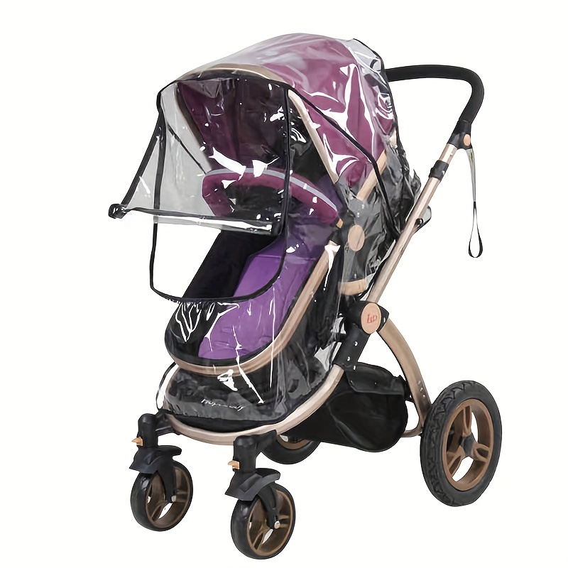 1pc Portable Universal Waterpr - Stroller Rain Cover 评论和价格