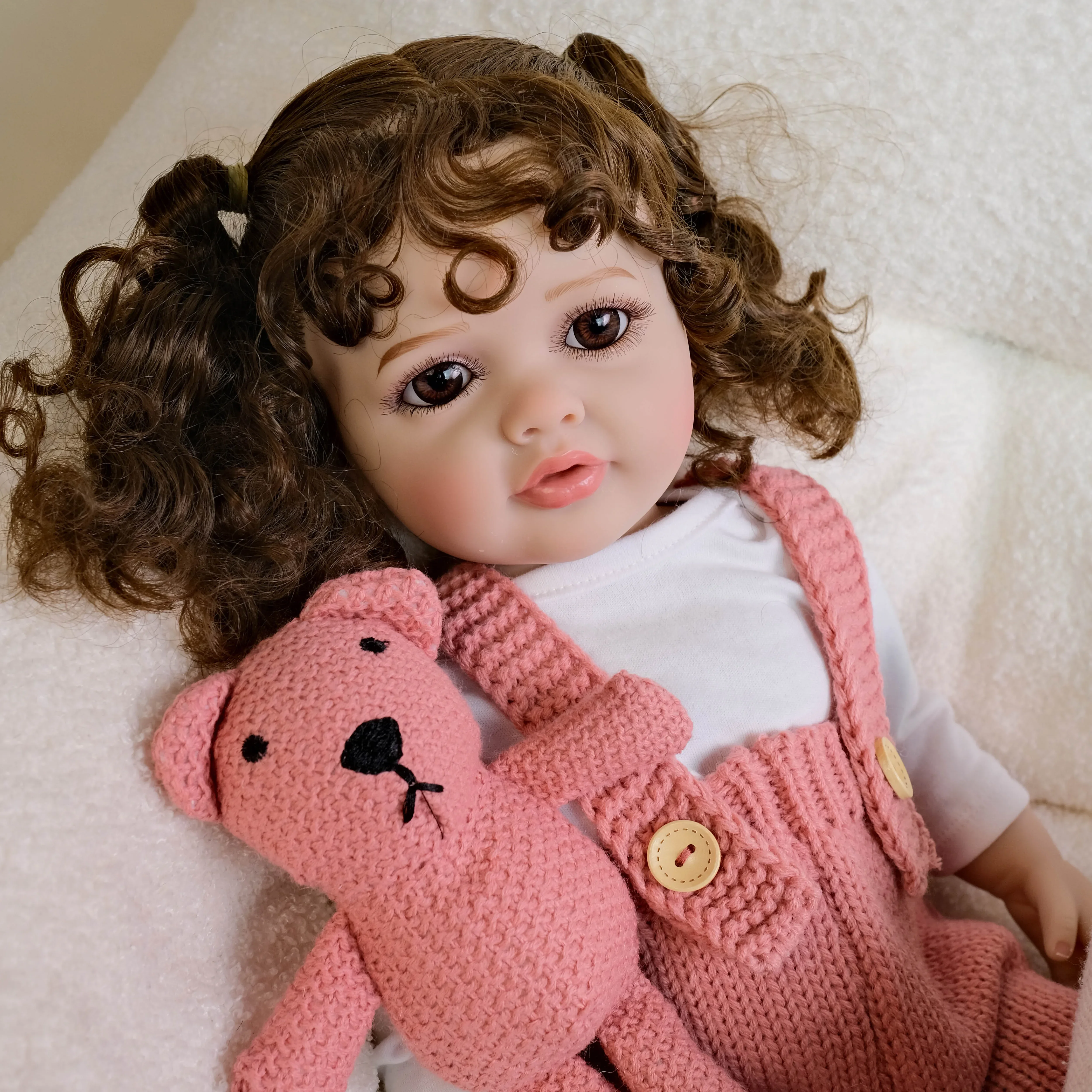 22Inch Betty Full Soft Vinyl G - Baby Products For Curly Hair 评论和价格
