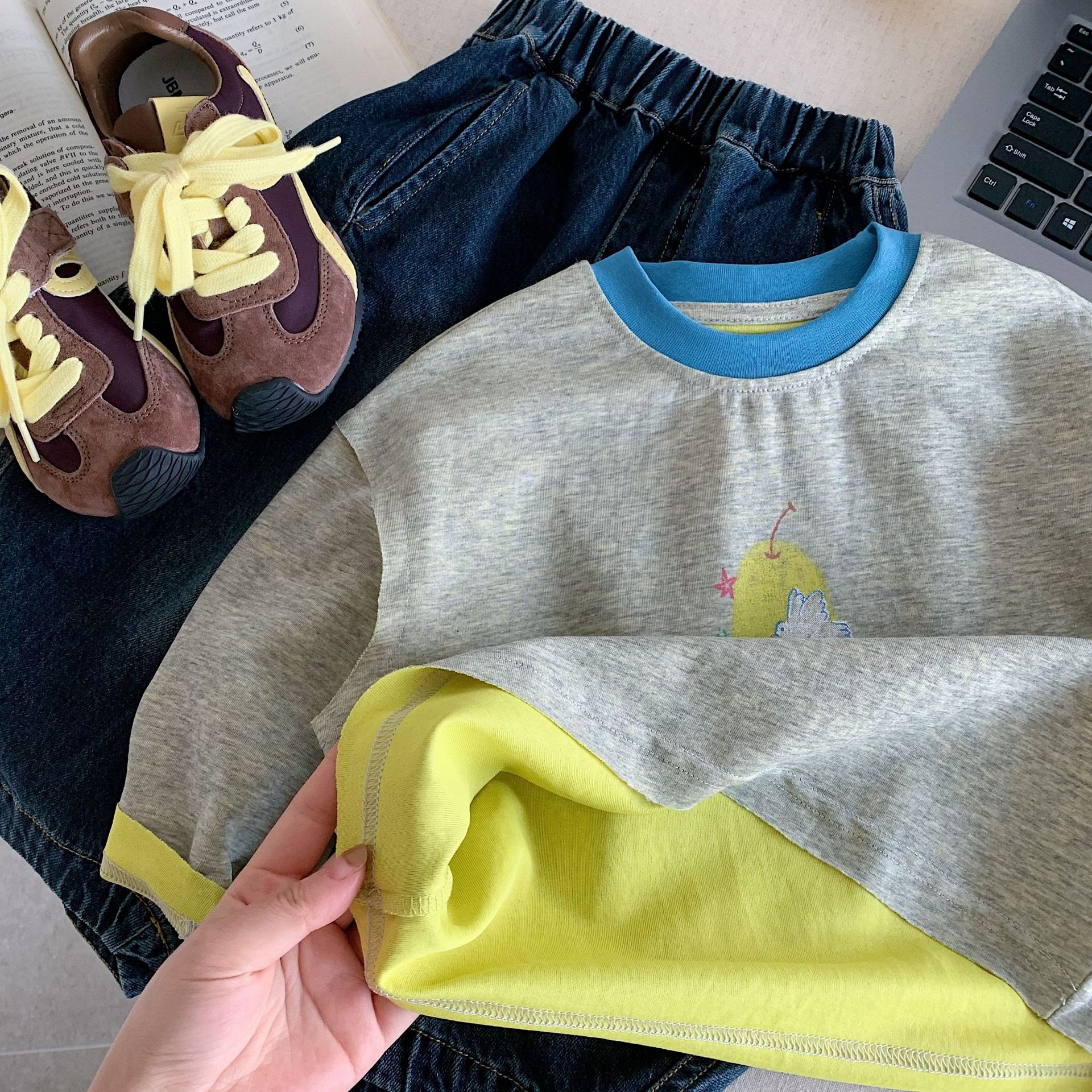 Children's Long Sleeved T-shir - Baby Products Korean 评论和价格