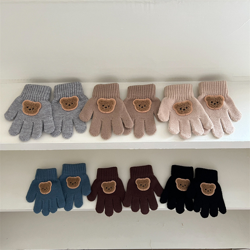0-7Y Baby Cartoon Bear Mittens - Teething Mitten Baby 评论和价格