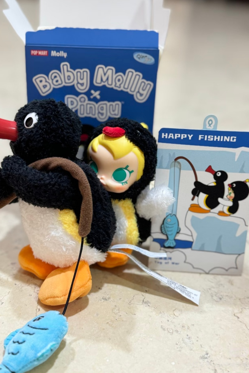 POP MART Baby Molly X Pingu Ha - Baby Products For 1 Year Old 评论和价格