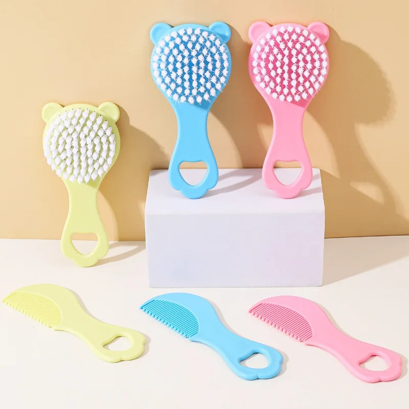 Gentle Baby Hair Brush Comb Se - Baby Products Mothercare 评论和价格