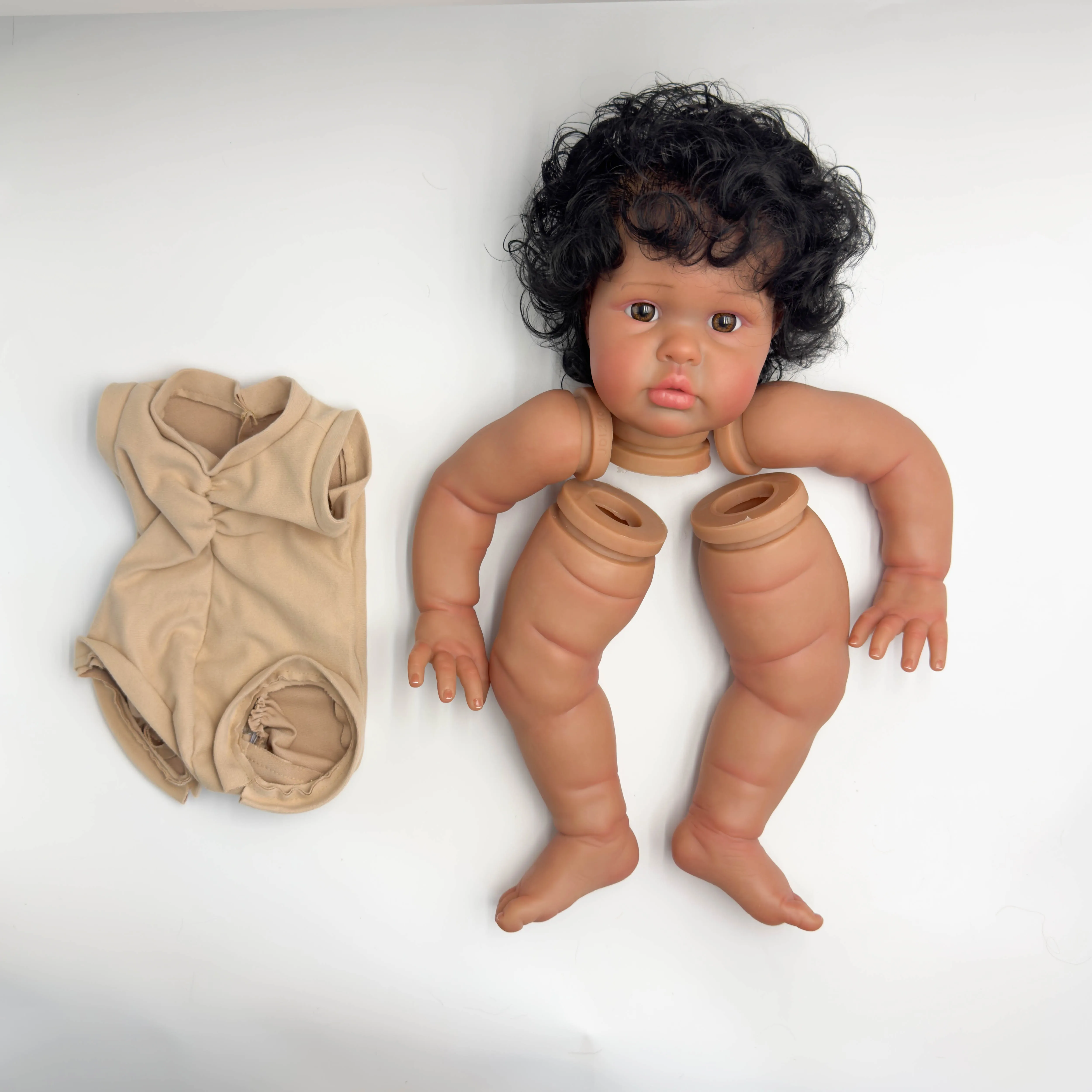 NPK 24'' Dark Skin Unfinished  - Baby Products For Curly Hair 评论和价格