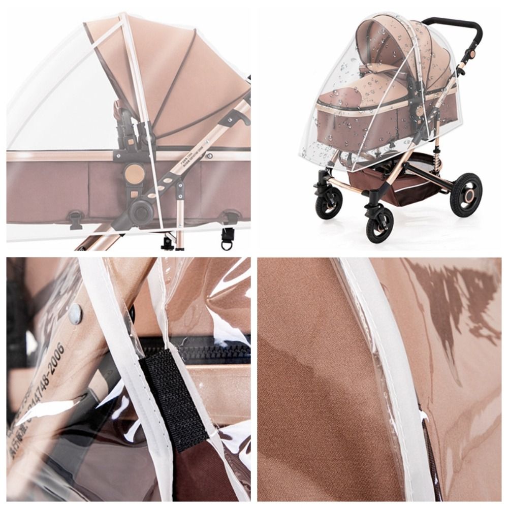 Transparent Baby Stroller Rain - Stroller Rain Cover 评论和价格