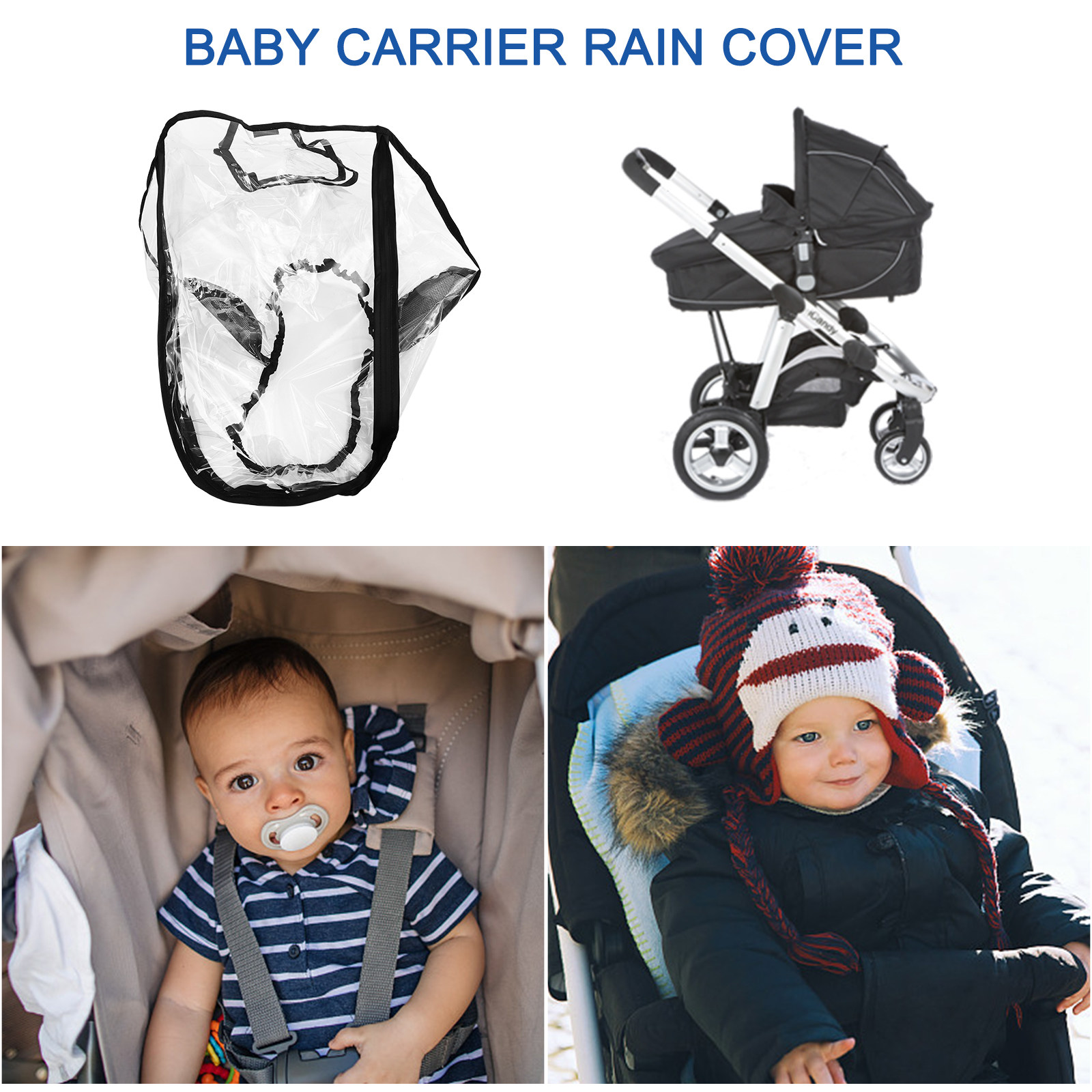 Baby Carrier Stroller Rain Cov - Stroller Rain Cover 评论和价格