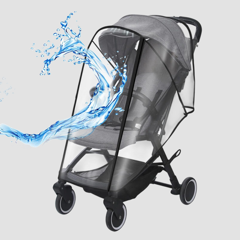 Transparent Baby Stroller Rain - Stroller Rain Cover 评论和价格