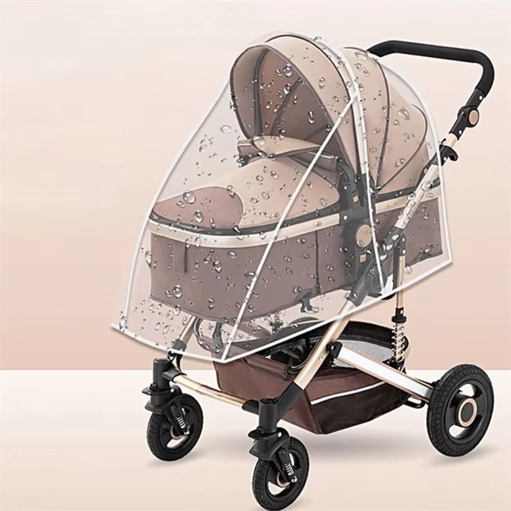 Transparent Baby Stroller Rain - Stroller Rain Cover 评论和价格