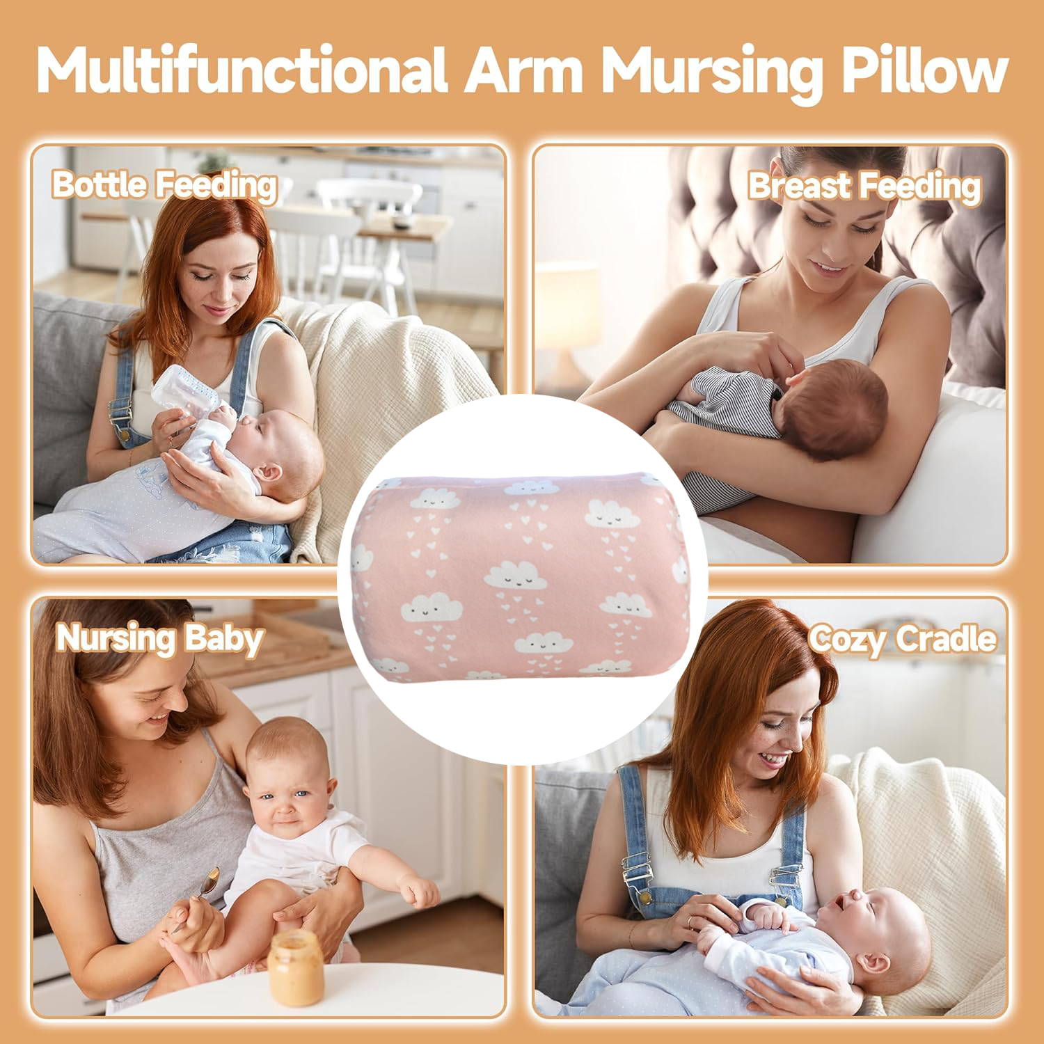 1PC Baby Feeding Arm Pillow,So - Nursing Pillow Breastfeeding 评论和价格
