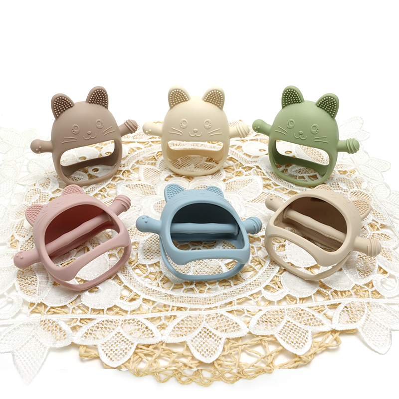 Food Grade Baby Silicone Glove - Teething Mitten Baby 评论和价格