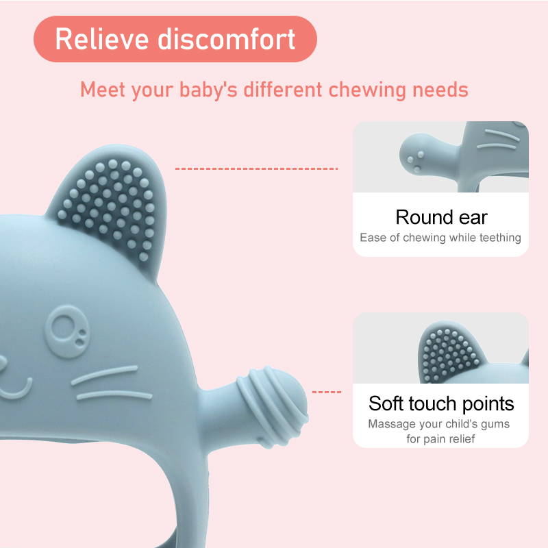 Food Grade Baby Silicone Glove - Teething Mitten Baby 评论和价格