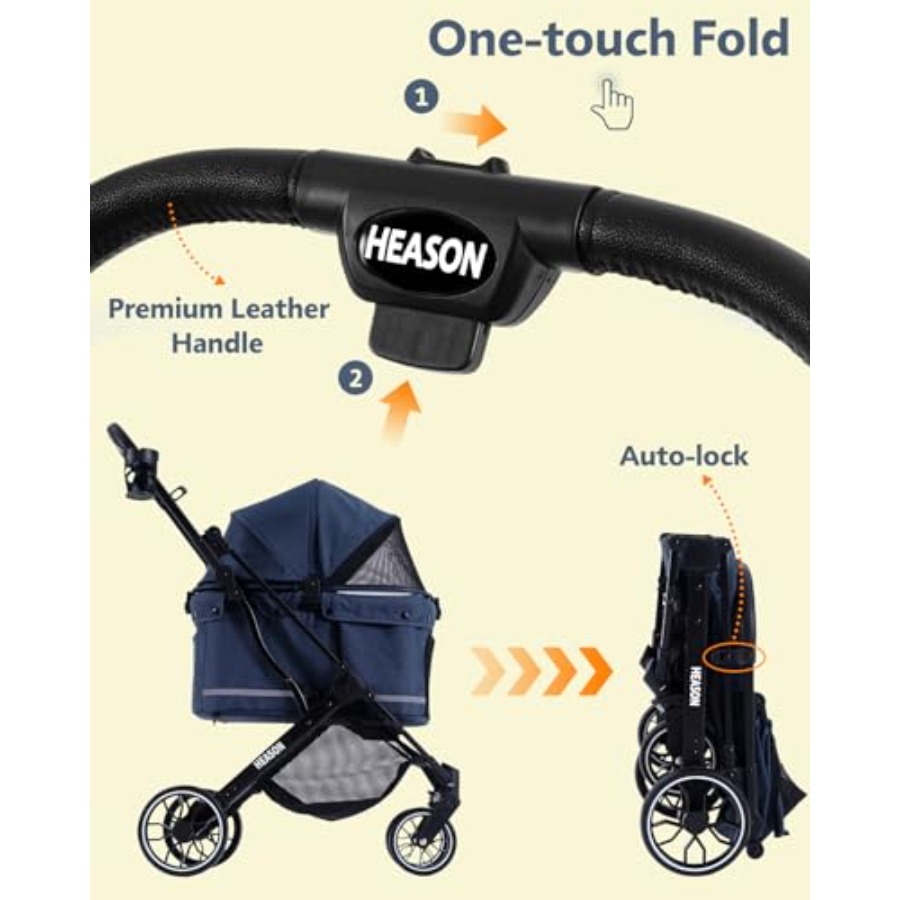 Dog stroller for outdoor trave - Stroller Rain Cover 评论和价格