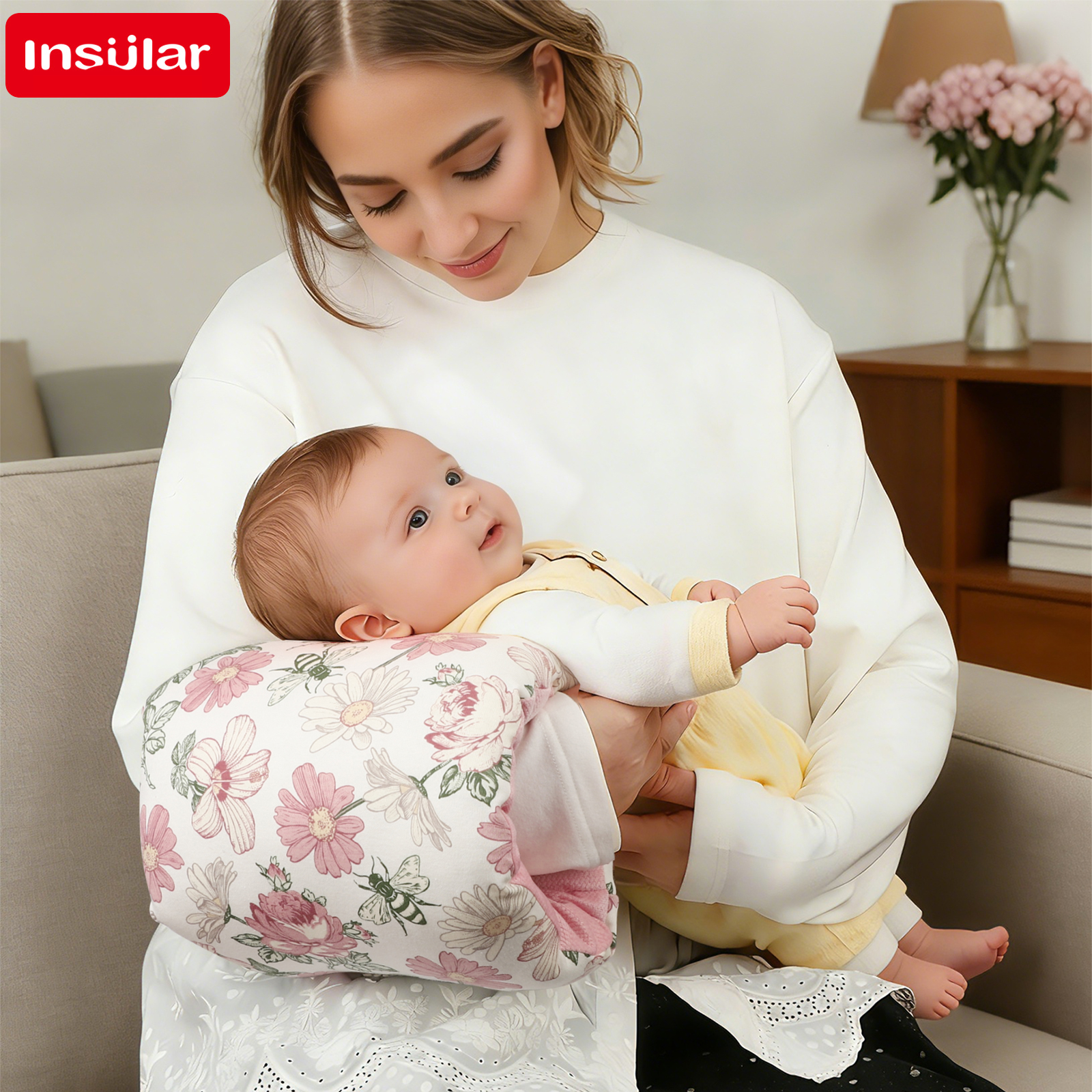 Newborn Cotton Breastfeeding A - Nursing Pillow Breastfeeding 评论和价格