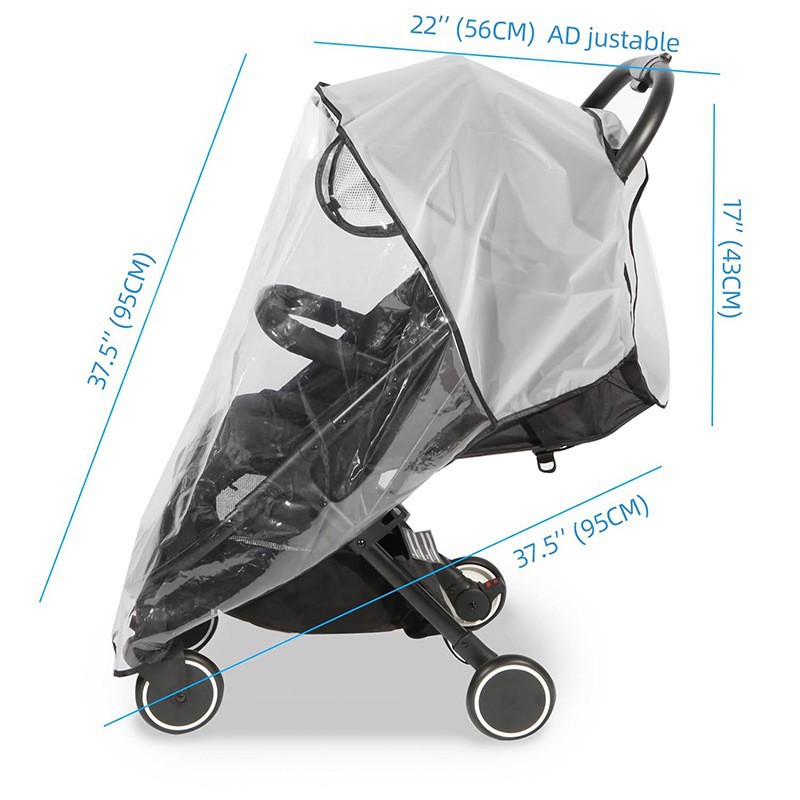 Universal Baby Stroller Rain C - Stroller Rain Cover 评论和价格