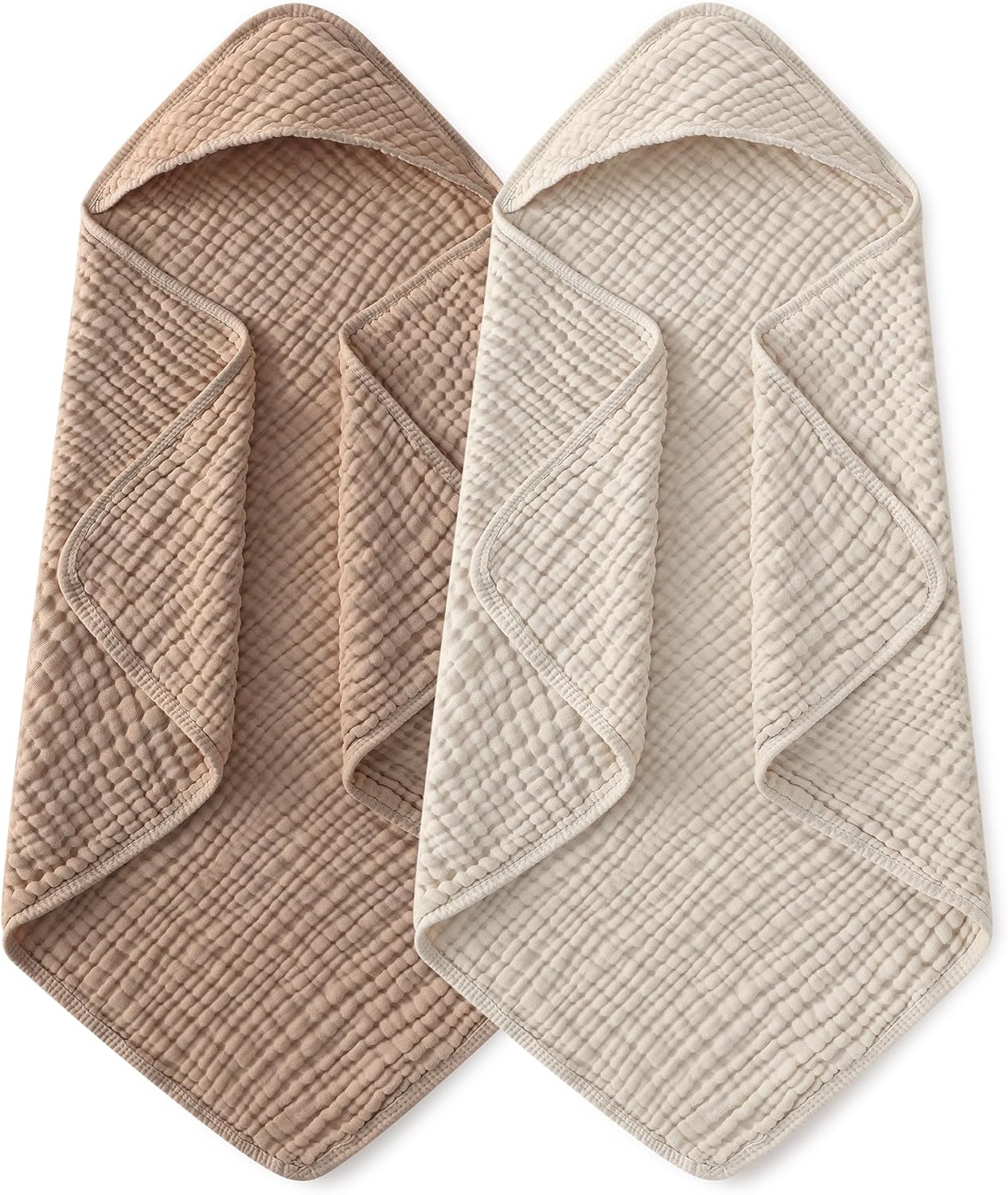 Hooded Baby Towels 2 Pack 100% - Baby Products In 评论和价格
