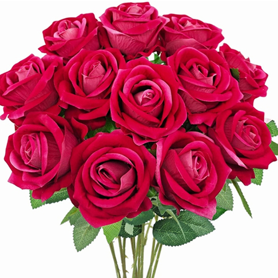 50Pcs Artificial Flowers Roses - Baby Products In Sale 评论和价格
