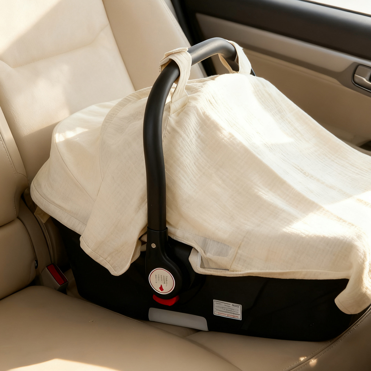 2025 Solid Color Baby Muslin C - Stroller Rain Cover 评论和价格